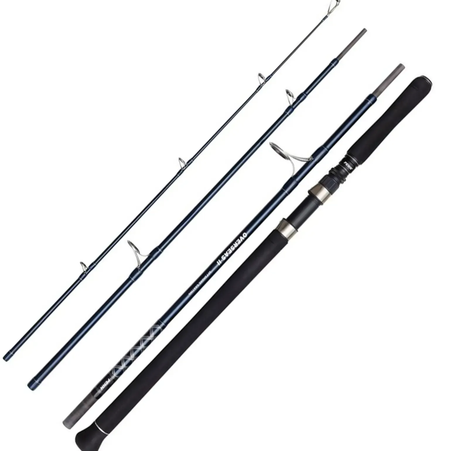 PENN Overseas II Offshore Casting 2,40m 200g 4-teilig Boots-Reiserute
