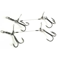 Pikecraft Swivel Stinger Rig L BKK 1/0 16-20cm 2pcs