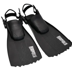 Rapala Float Tube Deluxe Flippers schwarz Belly Boot Flossen