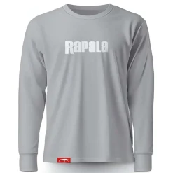 Rapala Grey White Logo Long Sleeve M Shirt