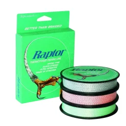 Raptor Thermofused Line 115m Grau 0,10mm Geflochtene Angelschnur
