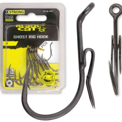 Rhino Black Cat Ghost Rig-Haken DG #5/0 Welshaken