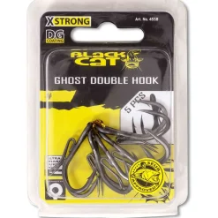 Rhino Black Cat Ghost Zwillingshaken DG #3/0 Welshaken