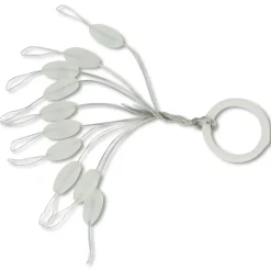 Rhino Black Cat Silicon Stopper 7mm oval 10 Stück Posenstopper