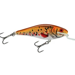 Salmo Exectutor Shallow Runner 12cm Holographic Golden Back Wobbler