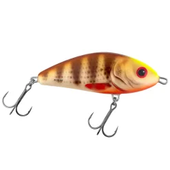 Salmo Fatso Sinking 10cm Spotted Brown Perch Wobbler