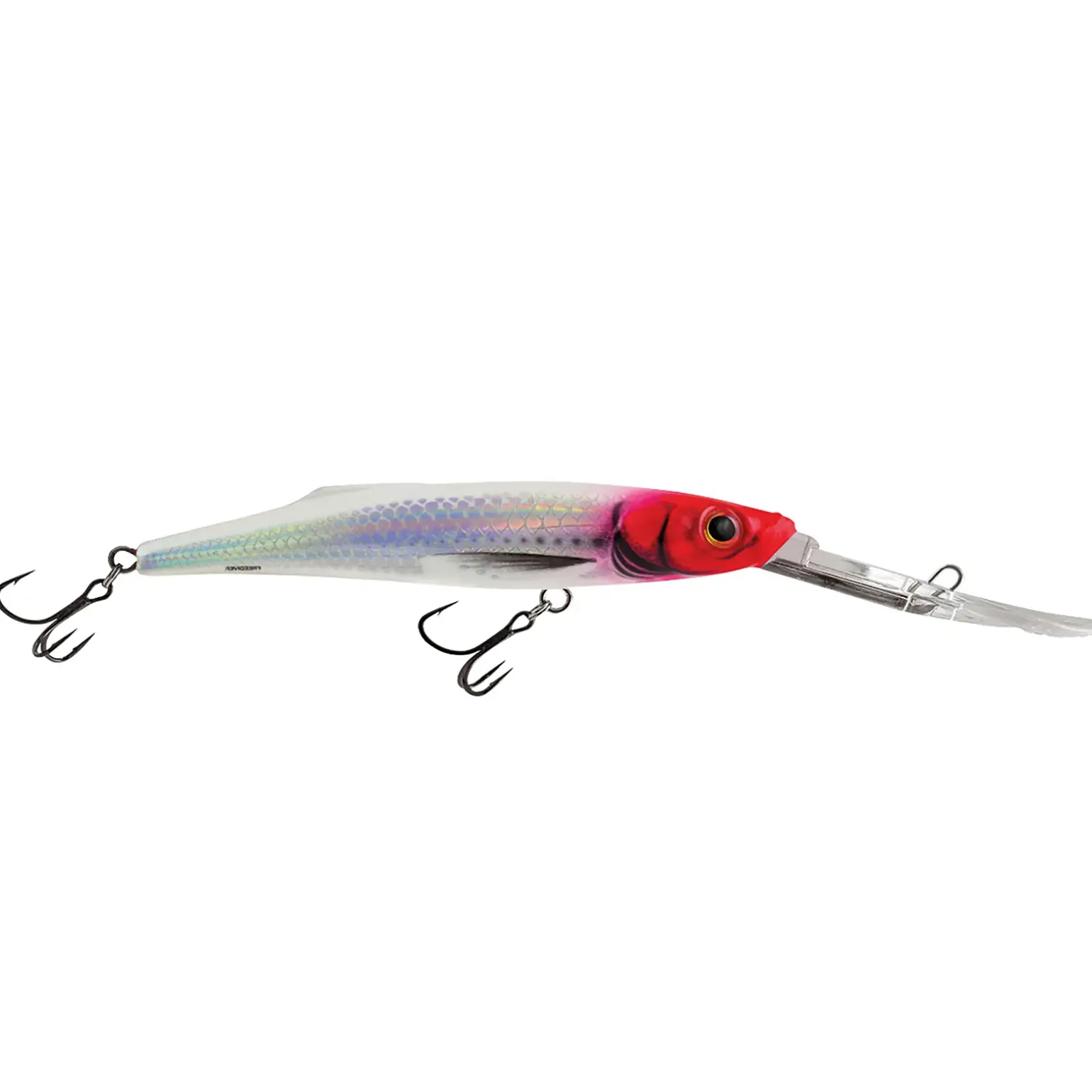 Salmo Freediver SDR 12cm Holographic Red Head Wobbler