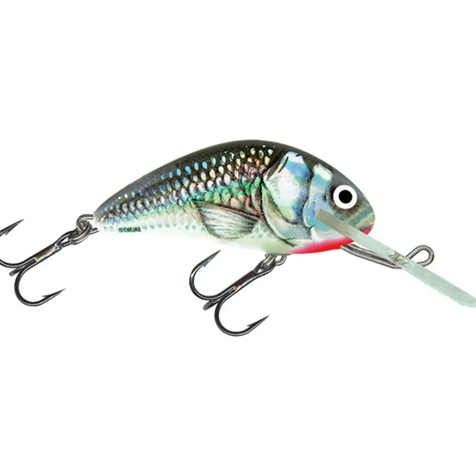 Salmo Hornet Floating 4cm Holographic Grey Shiner Wobbler