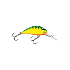 Salmo Hornet Floating 4cm Green Tiger Wobbler