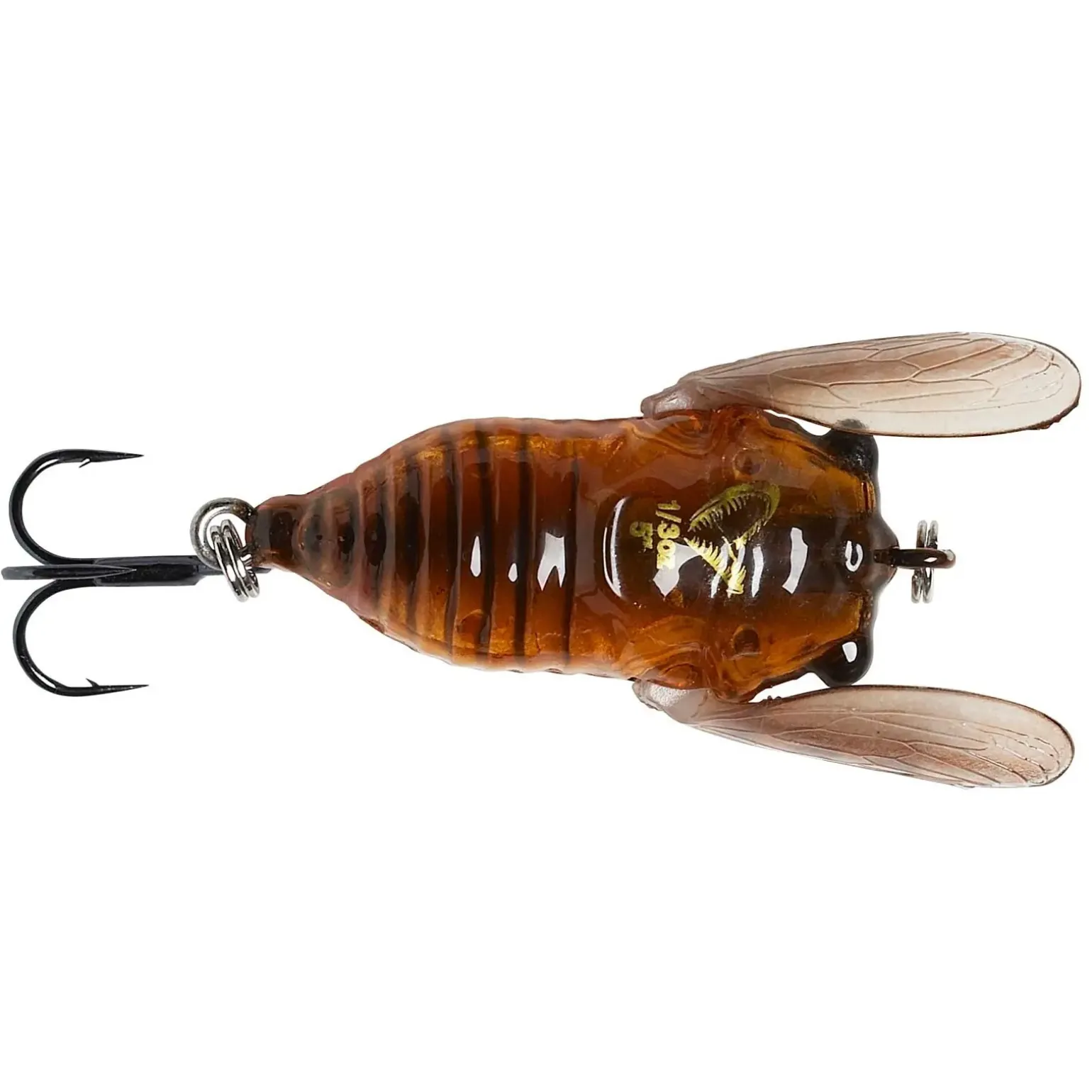 Savage Gear 3D Cicada 3,3cm 3,5g F Brown Oberflächenköder