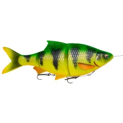 Savage Gear 4D Line Thru Roach 18,0cm 80g Slow Sink Firetiger Hechtköder