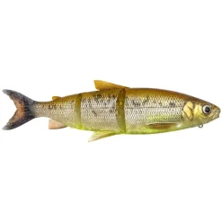 Savage Gear 3D Line Thru Whitefish 36cm 478g Moderate Sinking Brown Chartreuse Gummifisch