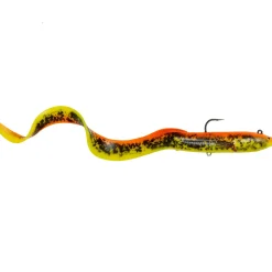 Savage Gear 4D Real Eel 20cm Golden Amb Kunstköder montiert