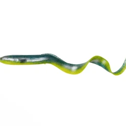 Savage Gear 3D Real Eel 15cm Green Yellow Glitter Bulk Gummiköder