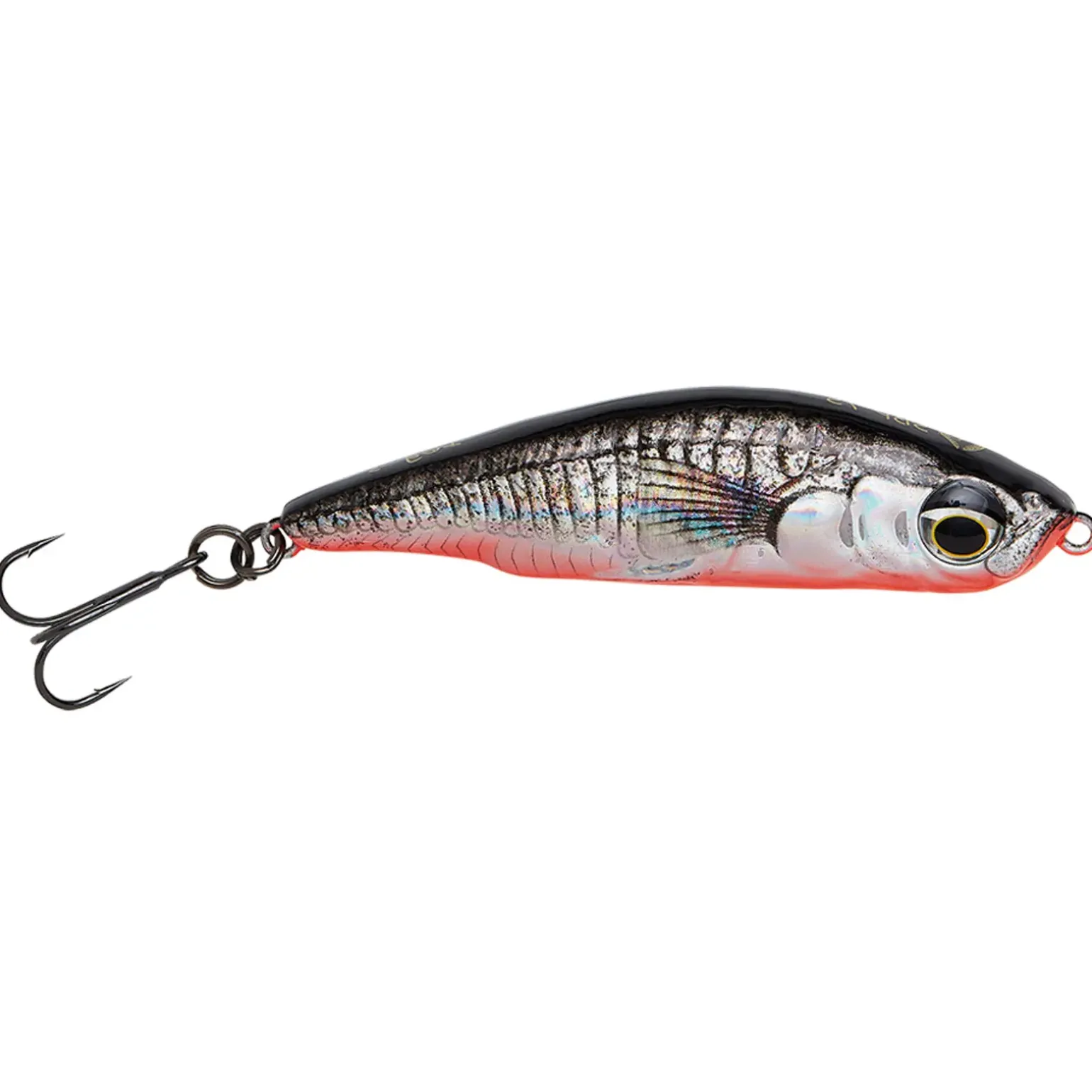 Savage Gear 3D Sticklebait Pencil 6.5Cm 10.5G Sinking Black Red Wobbler Swimbait & Meerforelle