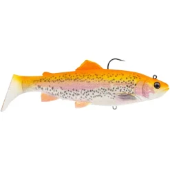 Savage Gear 3D Trout Shad 17cm 90g Fast Sinking Golden Albino Gummifisch