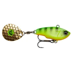 Savage Gear Fat Tail Spin 6,5cm 16g Sinking Firetiger Weitwurfköder
