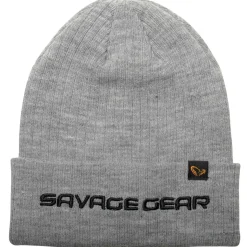 Savage Gear FOLD-UP Beanie Grey Melange Mütze