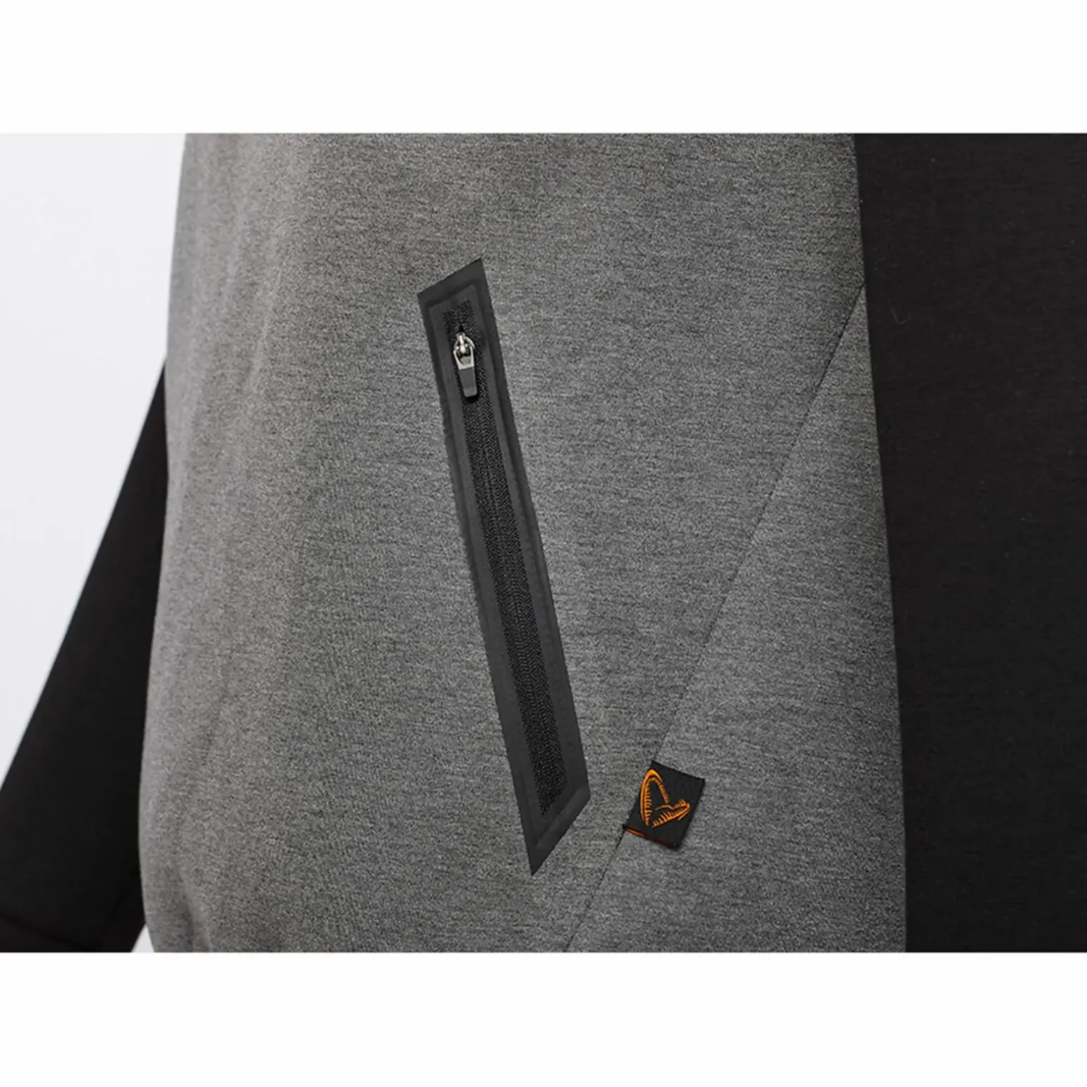 Savage Gear Tec-Foam Hoodie M Dark Grey Melange Pullover