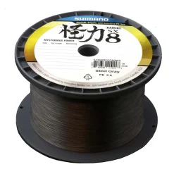 Shimano Kairiki 8 Steel Gray 0.130mm/8.2kg geflochtene Angelschnur Wunschlänge
