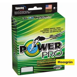 Shimano Power Pro 0,36mm 30kg Moss Green Geflochtene Angelschnur Meterware