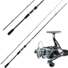 Shimano Rolle Sienna & Shimano Rute 2,70m 20-50g Combo Allrounder Spinnangeln Angelset