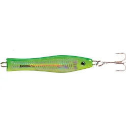 Sänger 3D Holo Pilker 200 g Grün gelb neon