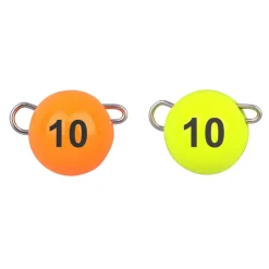 Spro Freestyle Tungsten Bottom Jig Glow 7g Orange/Chartreuse Jigköpfe