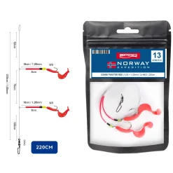 Spro Norway Expedition Rig #13 Paternoster Twister Red
