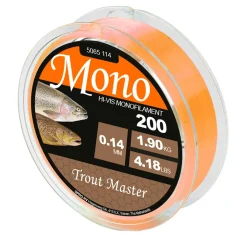 Spro Trout Master Hi-Vis Mono Orange 0.20mm 4.2kg 200m Forellenschnur