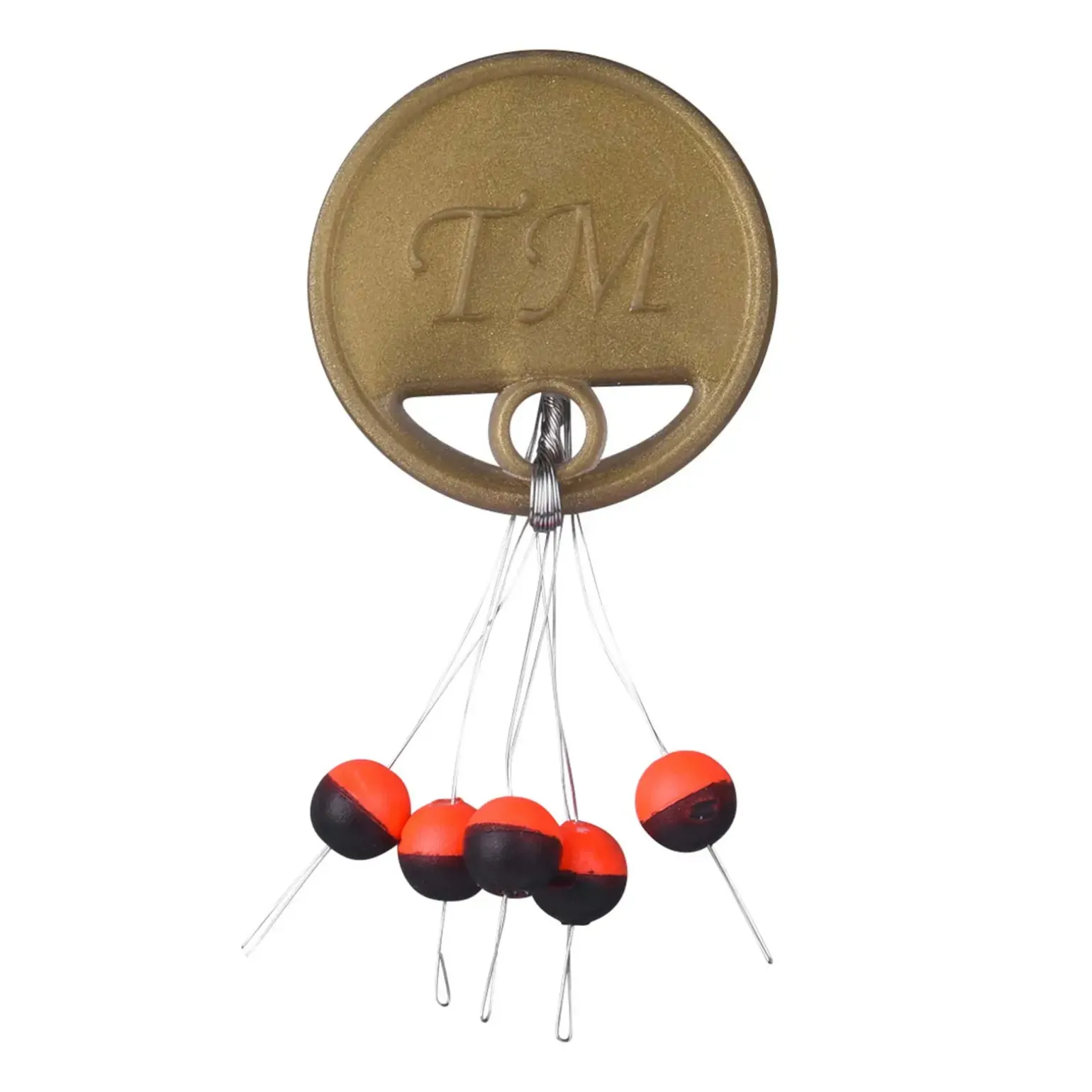 Spro Trout Master Mini Pilots 5mm Black/Red Forellen Pilotkugeln