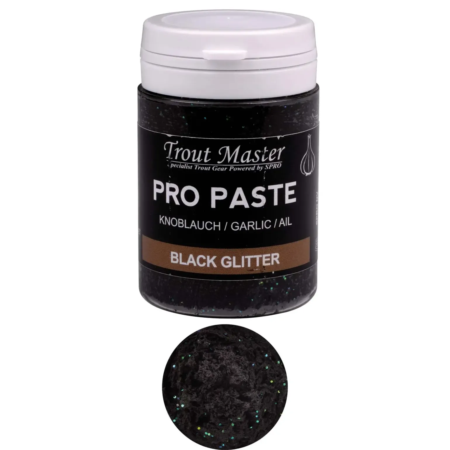 Spro Trout Master Pro Paste Forellenteig Black Glitter