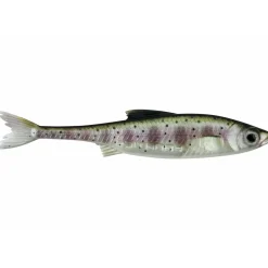 Stucki Real Rider Fish Tail 7,0cm 1,9g Rainbow Trout - 6 Pcs Gummifisch