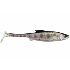 Stucki Real Rider Paddle Tail 12,0cm 9,9g Rainbow Trout - 4 Pcs Gummifisch