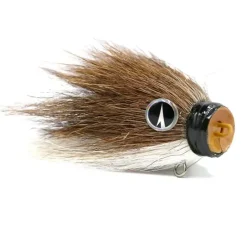 VMC Baby Mustache Shallow Cappucino 14g Jigkopf bleifrei