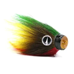 VMC Baby Mustache Shallow UV Chartreuse 14g Jigkopf bleifrei