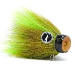 VMC Baby Mustache Shallow UV Chartreuse 14g Jigkopf bleifrei