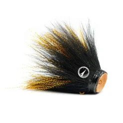 VMC Mustache Shallow Black Widow 22g Jighead Jigkopf