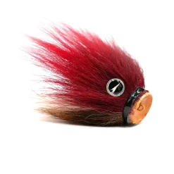 VMC Mustache Shallow Red Hot 22g Jighead Jigkopf