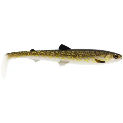 Westin BullTeez Shadtail 24cm 107g Natural Pike 1 Stück Gummifisch