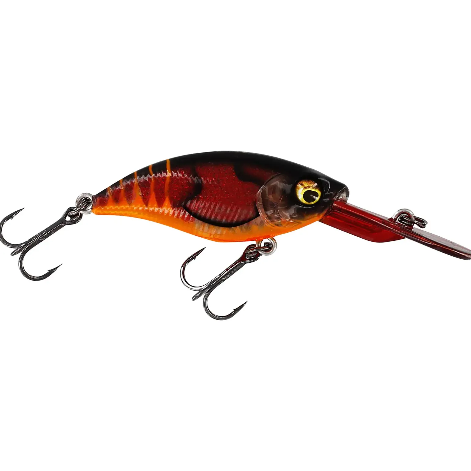 Westin BuzzBite Crankbait 6cm Suspending 3D Fire Craw Wobbler