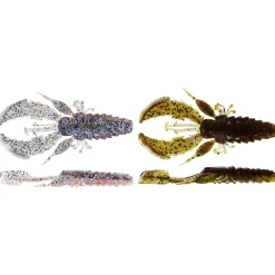 Westin Chebu Rig Crecraw R 'N R 6,5cm #3 7g Dark Water Mix 2Pcs Gummikrebs