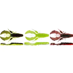 Westin Crecraw Creaturebait 6,5cm Dark Water Mix 24 6 Stück Gummikrebs