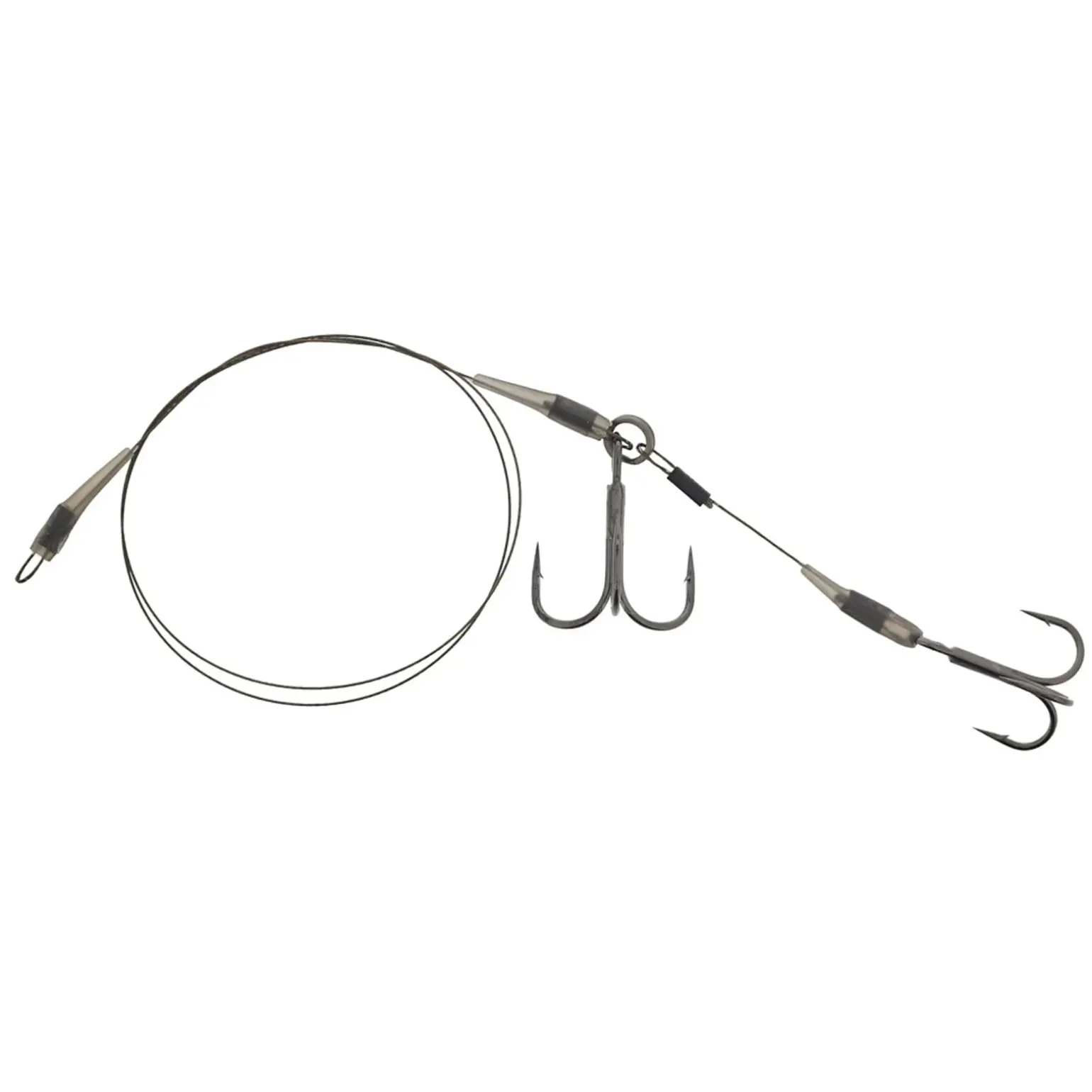 Westin Multi-Purpose Rig M #6+#8 50cm 14kg 1X7 1pcs Stahlvorfach Mit Haken