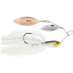Westin Mvibe Pro Willow Silver + Willow Copper #4/0 28g Tungsten Sinking Headlight Spinnerbait