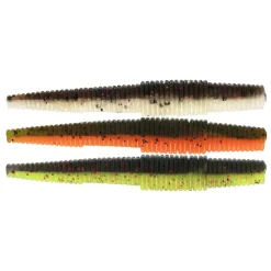 Westin Ned Worm Slim 5,5cm 1,5g Floating Dark Water Mix 6 St. Ned-Gummiwurm