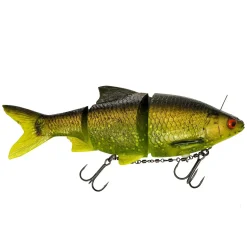 Westin Ricky The Roach Inline 15cm 52g Sinking Secret UV Roach Gummifisch montiert