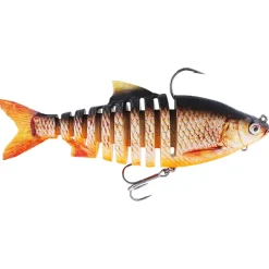 Westin Ricky The Roach Multi Jointed R2F 18cm 83g Sinking Real Rudd Gummifisch montiert