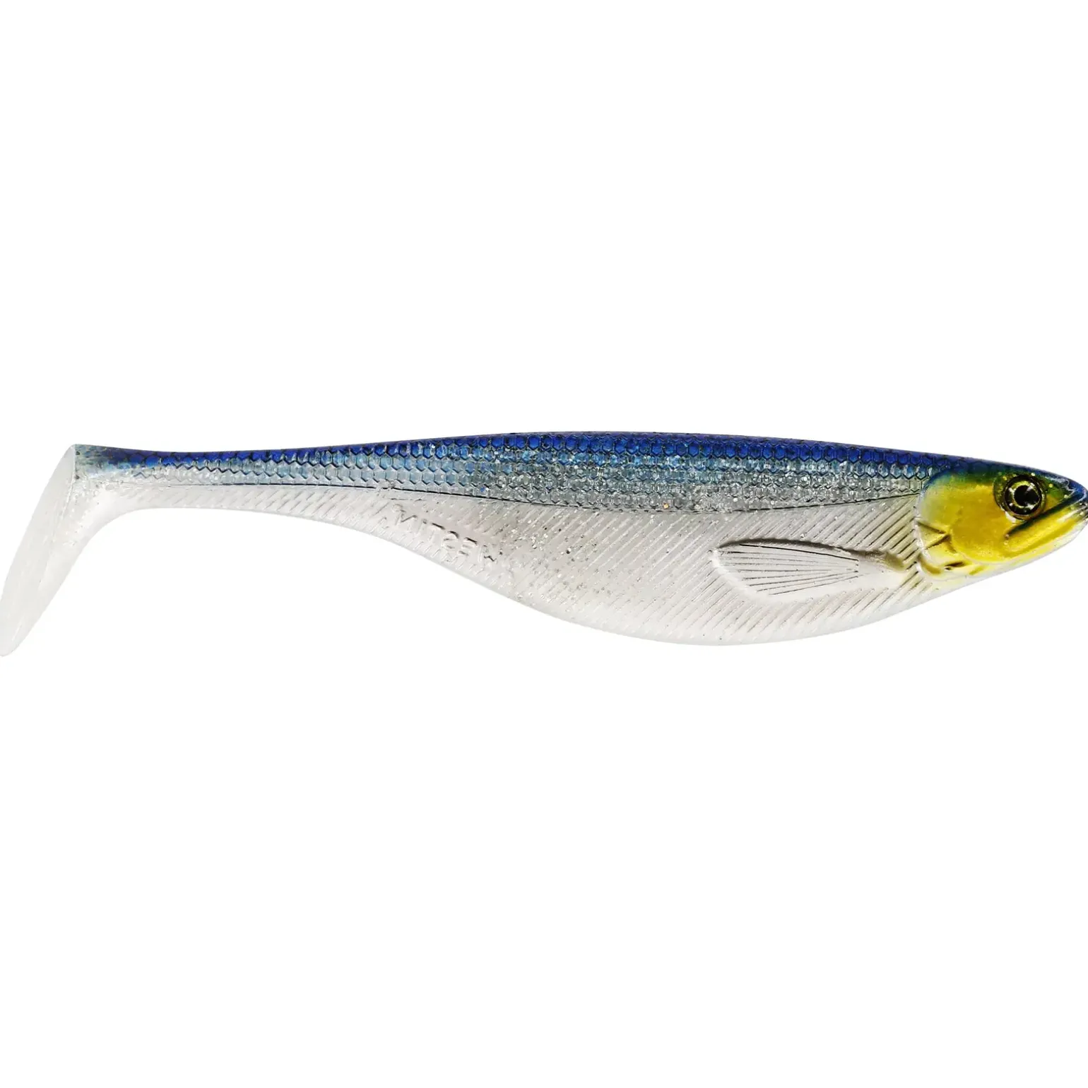 Westin Shad Teez 12cm Blue Headlight Gummifisch