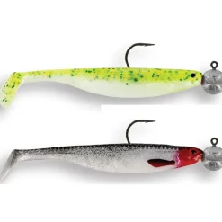 Westin ShadTeez Slim 7,5cm R 'N R 5g #2/0 2pcs Dark Water Mix 2 fertig montiert